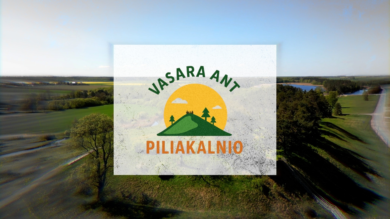 Vasara ant piliakalnio